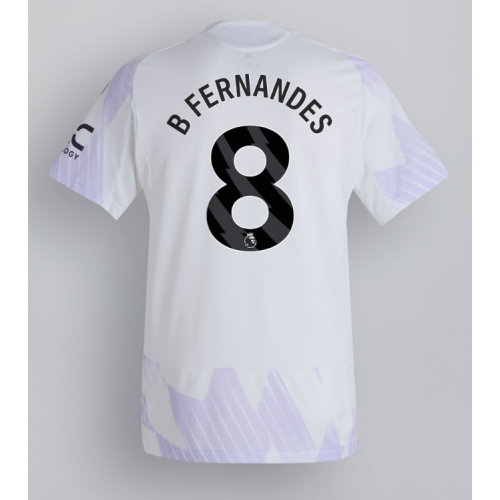 Billige Fotballdrakt Manchester United Bruno Fernandes #8 Replika Bortedrakt 2025-26 Kortermet Billige Fotballdrakt Manchester United Bruno Fernandes #8 Replika Bortedrakt 2025-26 Kortermet